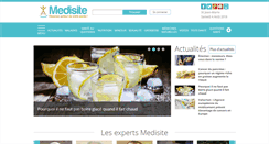 Desktop Screenshot of medisite.fr