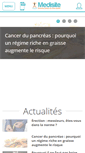 Mobile Screenshot of medisite.fr
